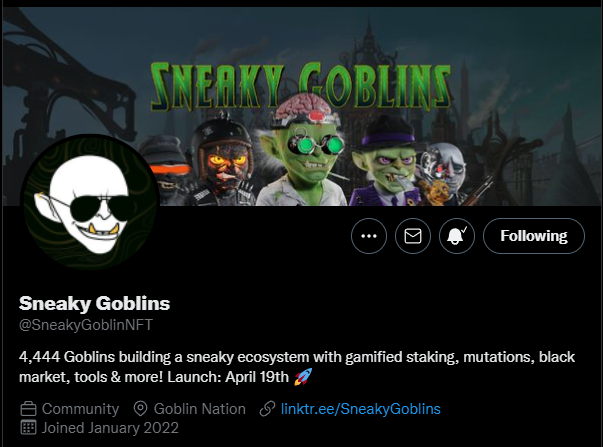 CountDarkulah's tweet photo. @SneakyGoblinNFT Proof! https://t.co/CmECwYig4S