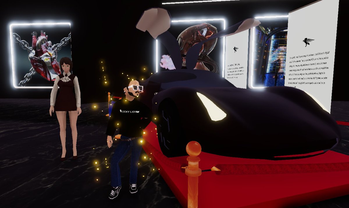 Royce_kr's tweet image. Let&apos;s enjoy the party and appreciate the work
📍PLEIN PLAZA (-76,-56)

There are so many original and fascinating works...
It is too bad that I can only upload 4 pictures here.
Go and enjoy it yourself
📍Portion museum 50,100

@PortionApp #Decentraland! #DCL #Metaverse #NFT #NFTs