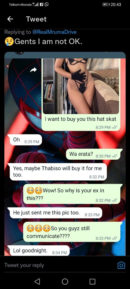 SebaraMakoti's tweet photo. Incase you missed it
๐๐๐๐
#Baxtermustgo https://t.co/XFcwRdNjdO