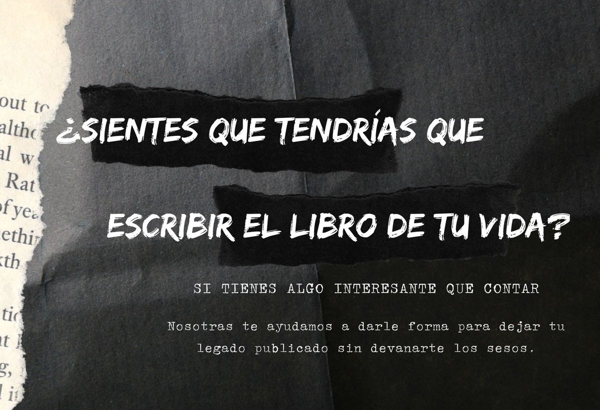 IborraAndCom's tweet photo. ¿Cuántas veces has dicho: 'yo tendría que escribir el libro de mi vida'? 

Pues venga, obra a las manos. A las nuestras, en concreto.

#Publicar #autopublicar #libros #escribirunlibro https://t.co/qIISSyRFW2