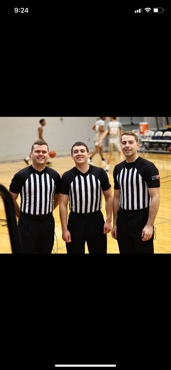 Mason Schartz, Josh Schmidt, and Quincy Smith repped #TheMachine at the <a href="/NIRSAChamp/">NIRSA Championship Series</a> Basketball Nat’l Tournament. Mason worked a Semi and Josh &amp; Quincy both worked Champ games.

Quincy was named an All-American, making him the first 2 sport AA official in program history!