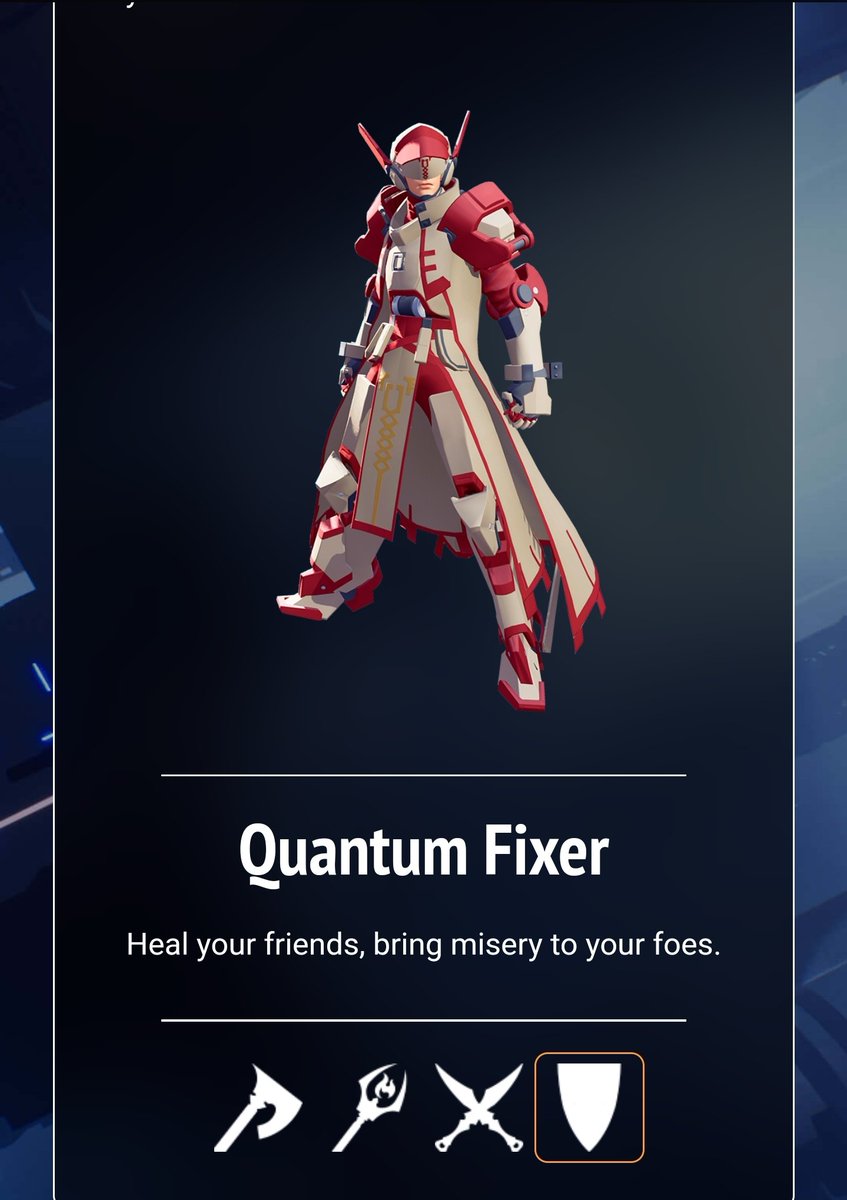 BIGTIMEGUILDS's tweet photo. You keep healing and I'll keep ROCKING!!!

The Quantum Fixer, The ULTIMATE Support character! Keep your team in the BATTLE! Utilize healing beams, healing circles &amp; much more to keep your team in the fight. #P2E #Play2Earn #NFTS #NFTGaming #GameFi #ELDENRING #MMORPG  #WoW https://t.co/mq7B7tWOwb