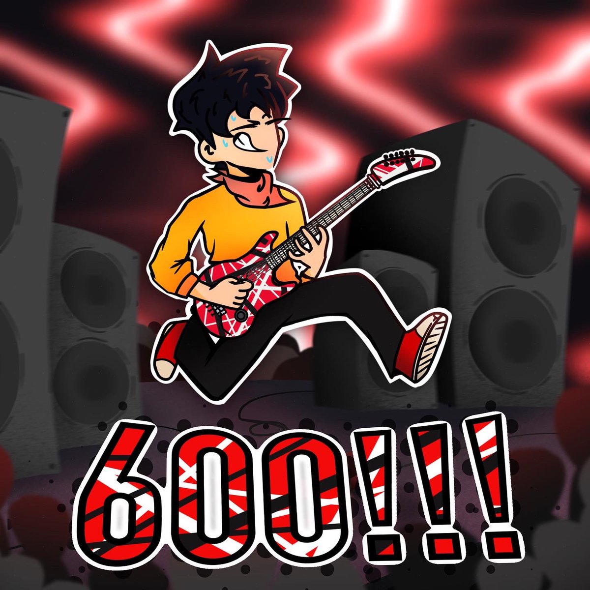 AugmentedSpoon's tweet image. 600 Instagram followers also hi again have a good day #evh #EddieVanHalen #VanHalen #art #myart #mystyle #digitalart
