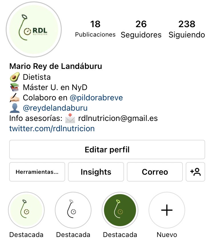 rdlnutricion's tweet photo. ¡Hola a todos! Me acabo de hacer una nueva cuenta de Instagram en la que empezaré a compartir información relacionada con ejercicio, salud y sobre todo nutrición. Seréis todos bienvenidos y agradeceré mucho vuestro apoyo❤️

🔗 https://t.co/rmKSOaHmKQ https://t.co/yaebcZs7sH