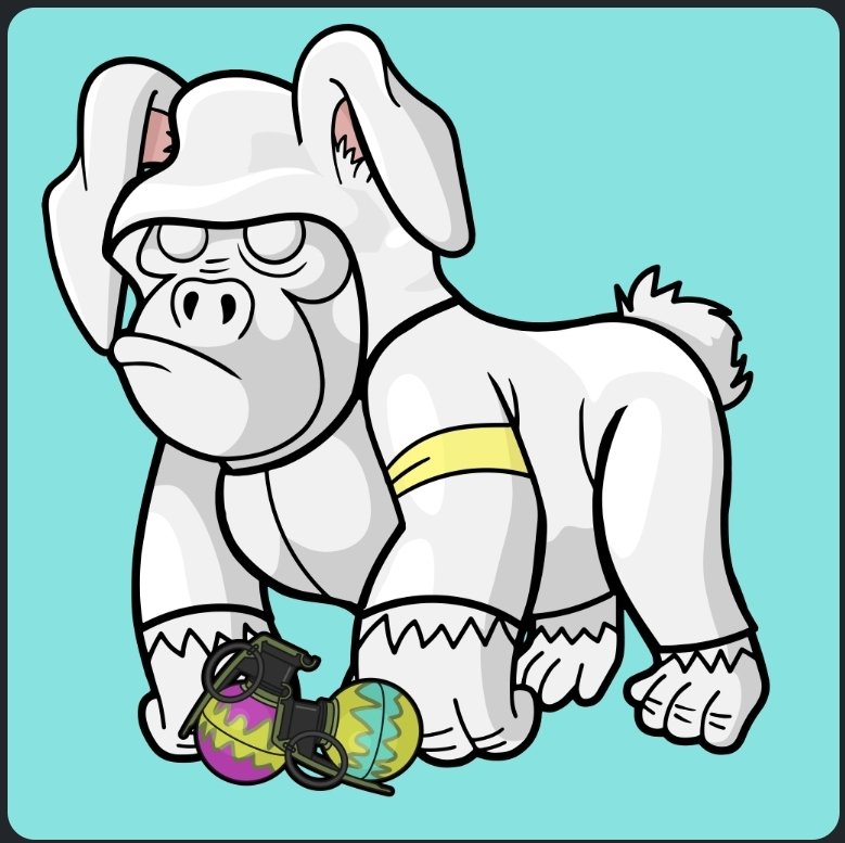 One surprise NFT prize just arrived from our partner <a href="/SBGorilla_Club/">Smooth Brain Gorilla Club</a> 💙💛
#Algo4Peace

x.com/NFTSpaceMonkey…