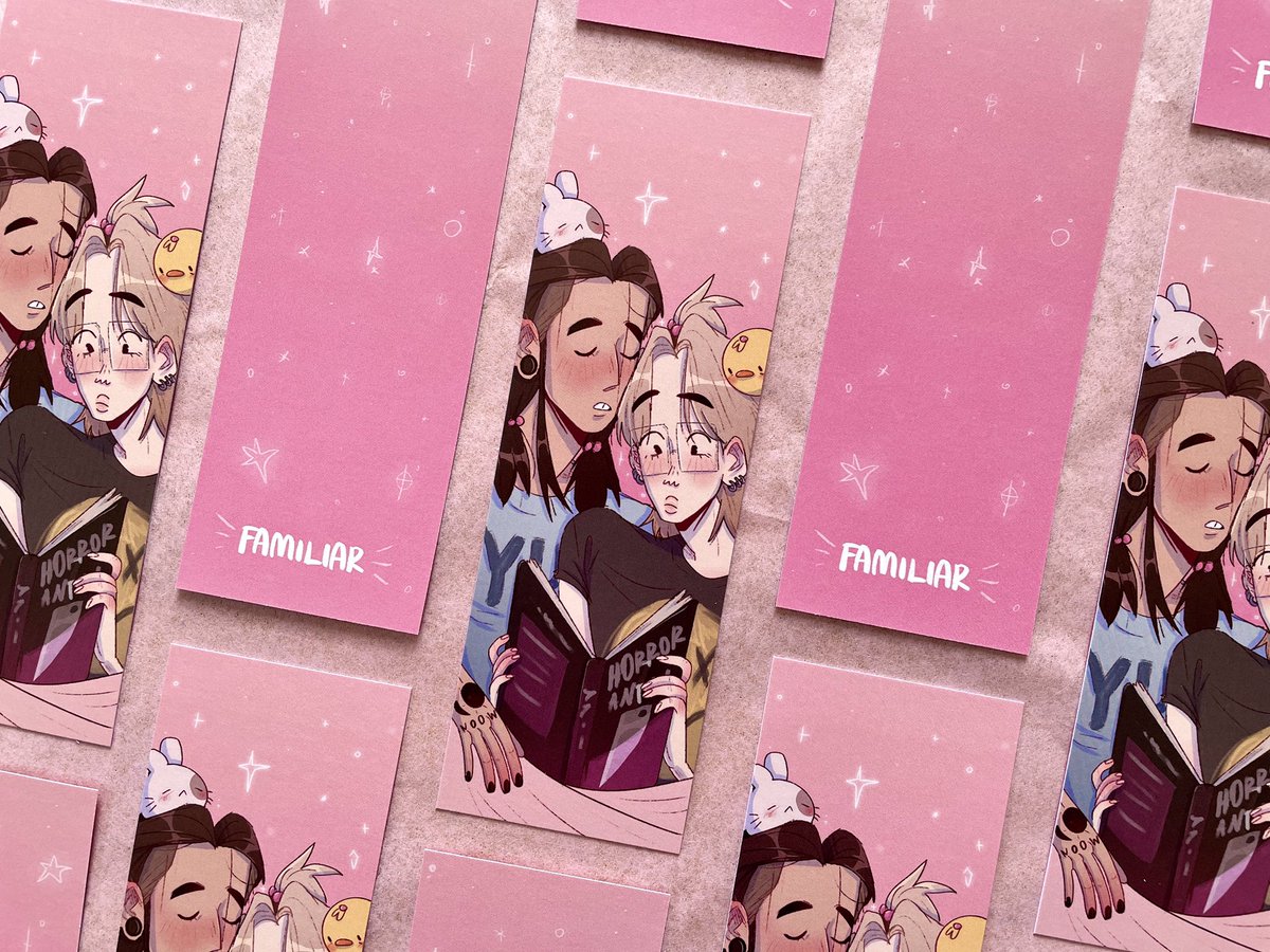 ⭐️The bookmarks arrived ⭐️

Everyone who got the book will get a bookmark 💛