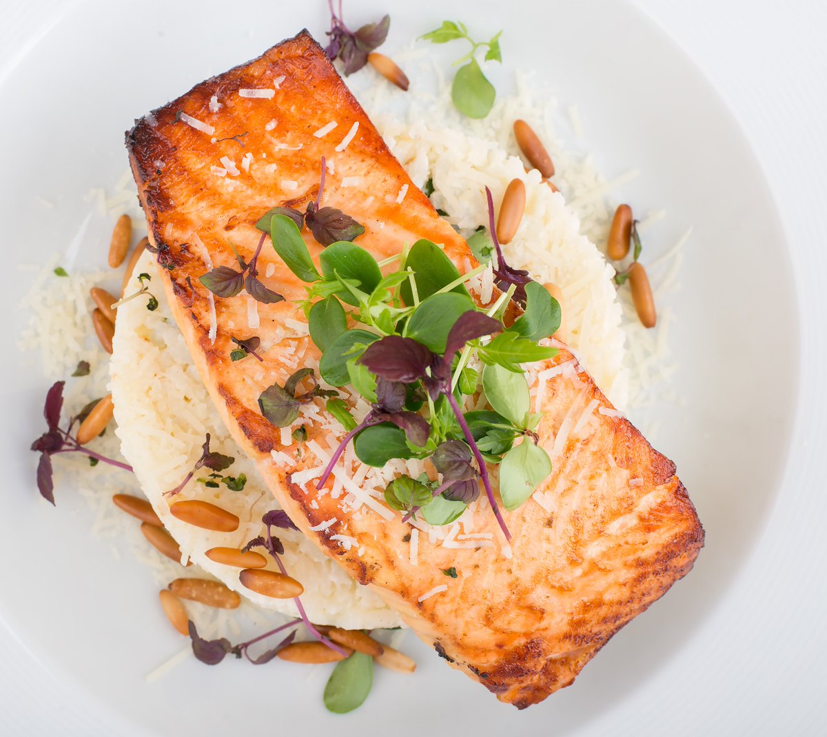 Sink your teeth into a perfectly prepared piece of Verlasso salmon.