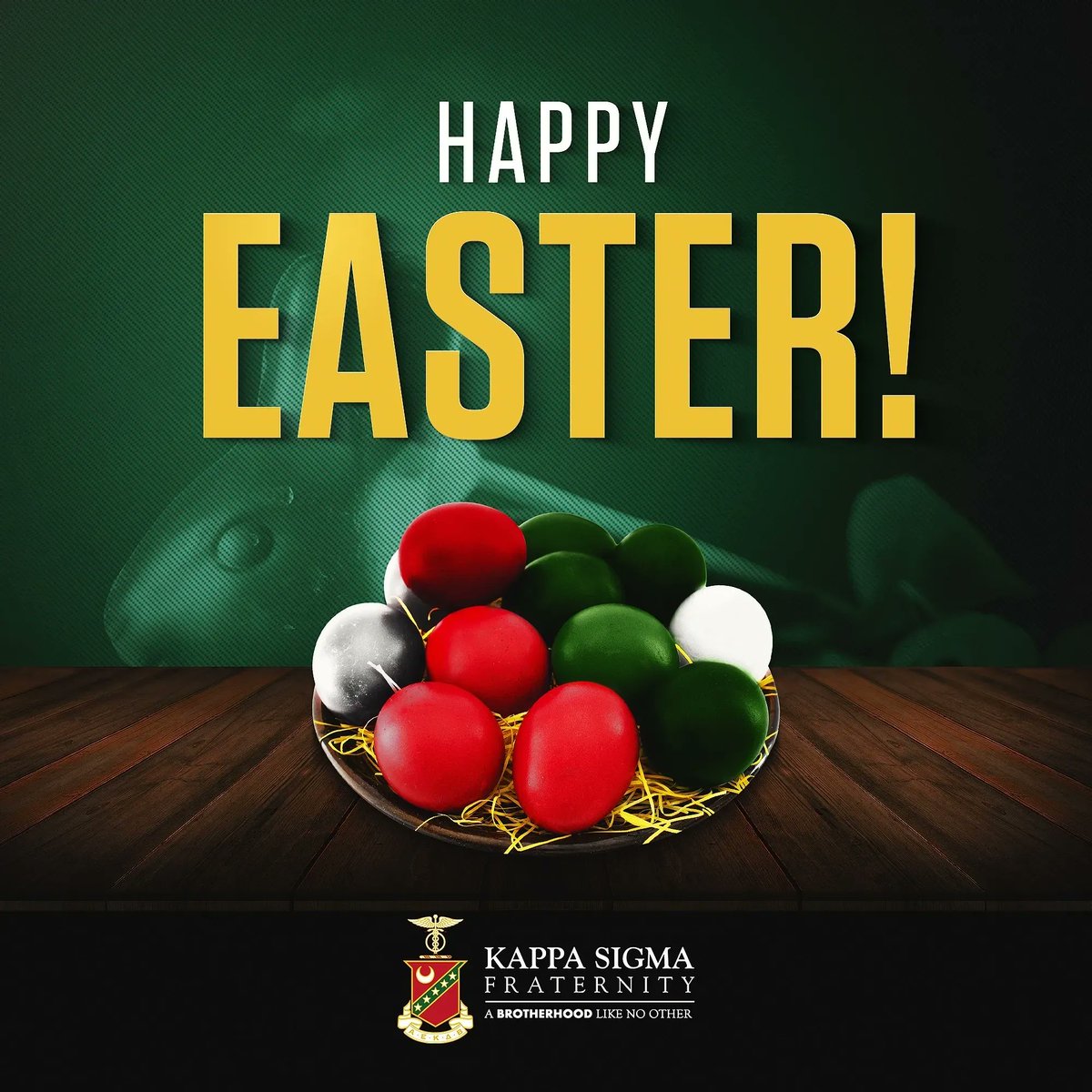 Wishing everyone a Happy Easter from the Kappa Sigma Fraternity!