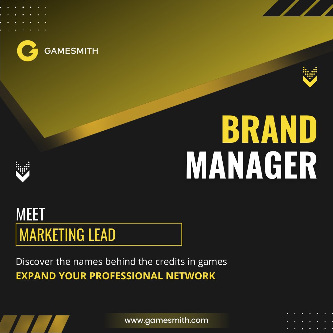 GameSmith_Inc's tweet photo. Brand Manager Meet Marketing Lead 🎮🌎 #Gamesmith #PowerToTheMaker https://t.co/b8X8TqFnil
.
.
.
.
#gamedesign #gamedevjobs #gamedeveloper #digitalart #digital3d #gamesindustry #indiedev #indiegamedev #indiegames #gameart #gamedev #gamedesigner #indiedeveloper https://t.co/KgsMRbJWbF