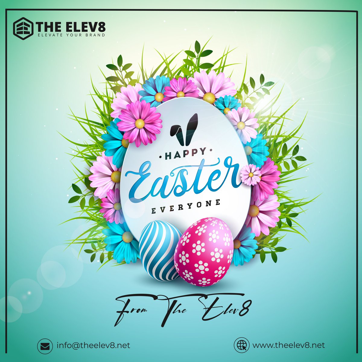 🐰Happy Easter🐰 To All The Elev8 Family...
Get Your Easter Needs to be Fulfilled in Minutes

Start your Journey with The Elev8, Talk to us today: bit.ly/3cymi8j

#easter #eastereggs 
#businessdevelopment #websitedevelopment #digitalmarketing #theelev8