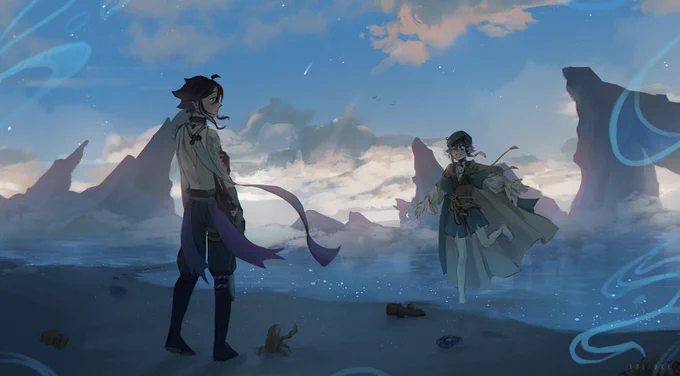 i heard that starconches contain secrets and can be used to send messages
#GenshinImpact #原神 #xiaoven 