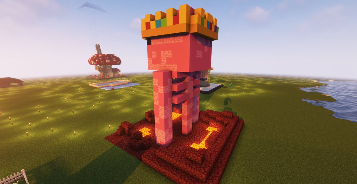 OtakuwolfM's tweet photo. my build for the build competition were doing in the sink smp and its wither skeleton Technoblade
#SinkSMP #Minecraft #TechnoBuild #Technoblade https://t.co/7qbEZTDgC2