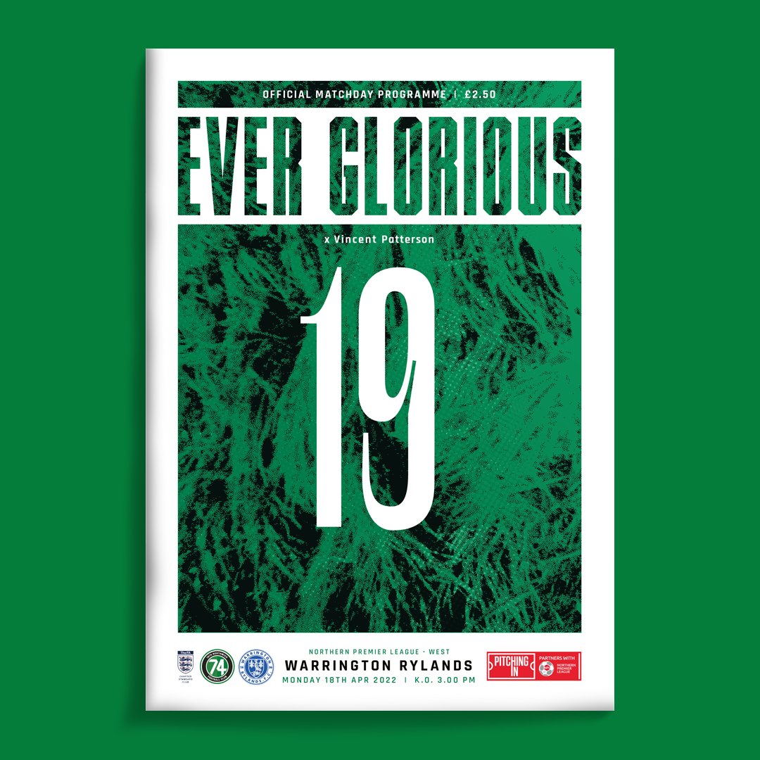 1874programme's tweet image. Tomorrow's programmes, today: 19/19. @1874Northwich vs @RylandsFC

The last home programme of the season! We did it! Thanks to all who contributed over the course of the season. Who has the full set? 🙋‍♂️

#tomorrowsprogrammestoday
#footballprogrammes
#programme