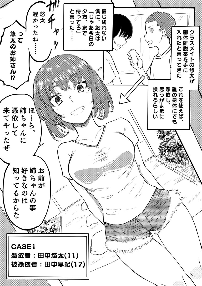 姉に憑依する弟 