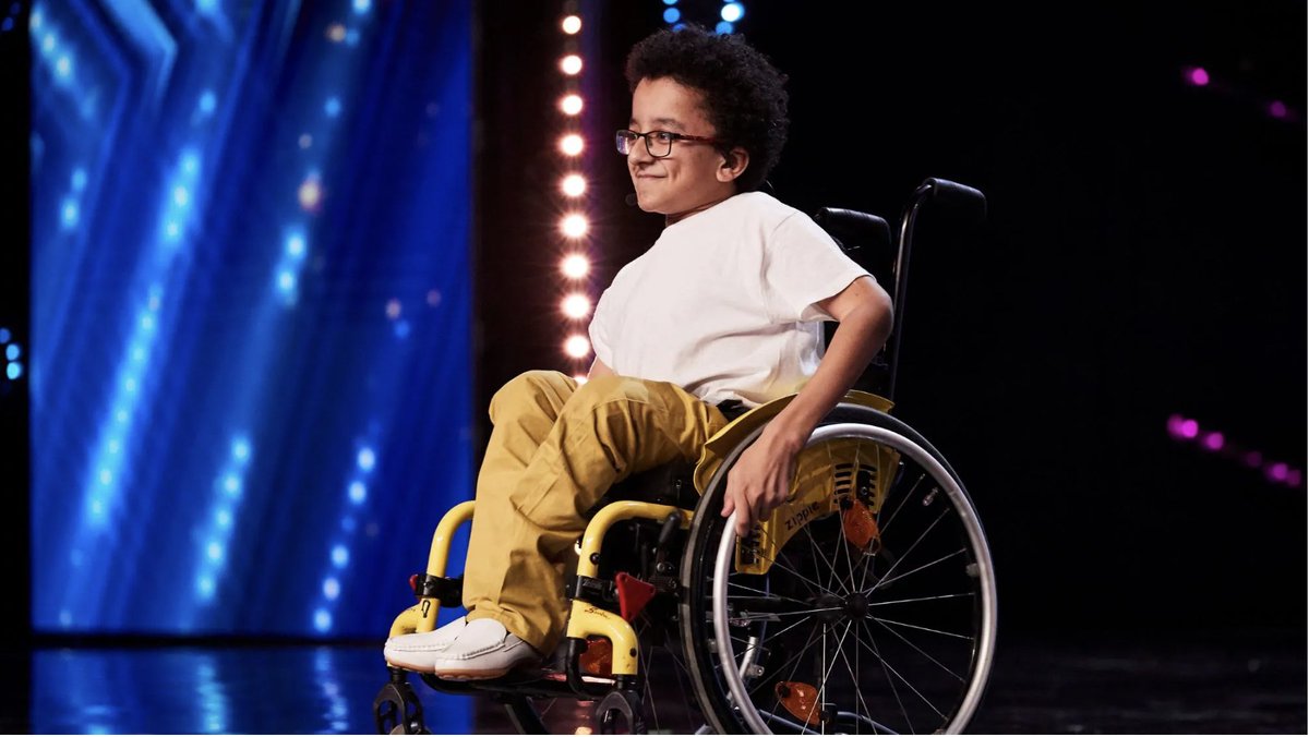 And it's FOUR 'yeses'  from #britainsgottalent judges for Variety Young Ambassador Dante! Everyone was blown away by his cheeky comedy song in tonight's round of auditions on @itv. We're just bursting with pride. #BGT