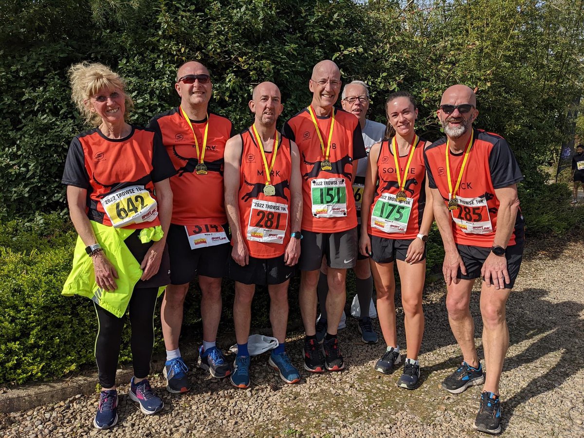 Black Dogs having fun in the Easter sun today at Trowse 10k.  🐰🐣☀️

Thanks to <a href="/cityofnorwichac/">City of Norwich Athletic Club - CoNAC</a> for hosting! 🙏👏👏