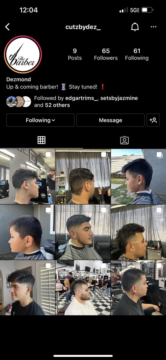 dezzywoo's tweet photo. Sup y’all! Iam currently a beginning barber that’s young &amp; hungry! If y’all can rt &amp; share with family/friends that’d be amazing! Follow me on my journey! Barber ig page @cutzbydez_ 💈 https://t.co/CrVrxGCxLo