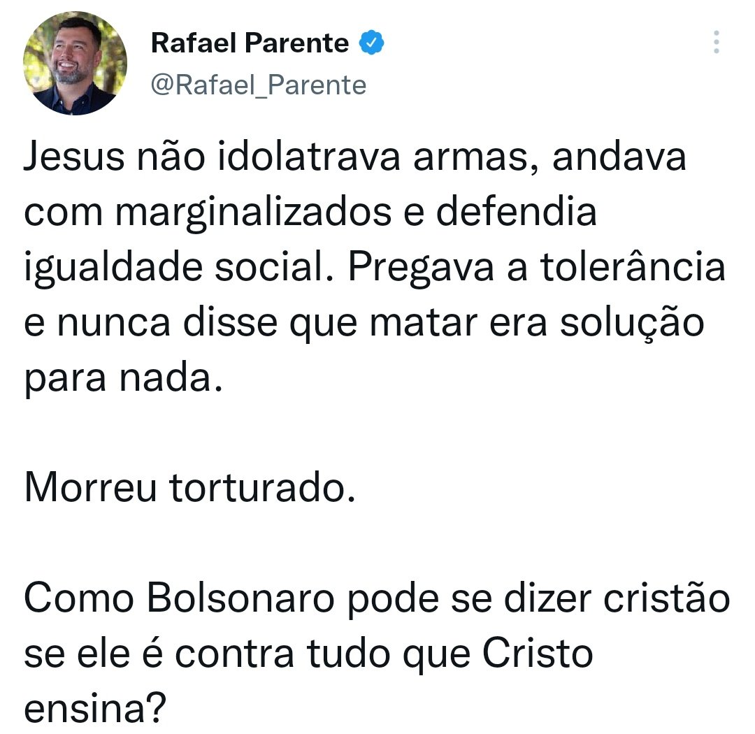 QuebrandoOTabu's tweet photo. Jesus pregava o amor, jamais o ódio. Feliz Páscoa e um domingo de paz! 

Via @Rafael_Parente https://t.co/UZ7k4PW05R