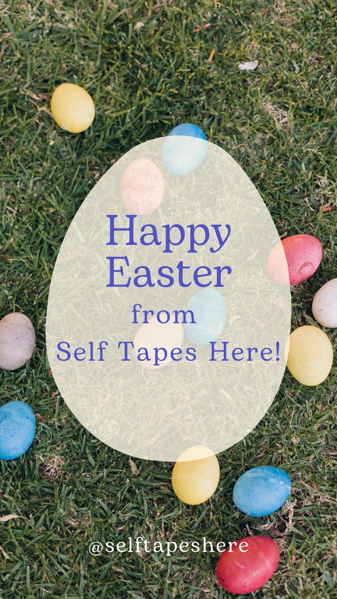 SelfTapesHere's tweet photo. Happy Easter everyone! Hope you have a great Sunday and get all of the auditions this week! 

https://t.co/eVWyR5tlEH

#HappyEaster #HappySunday #Easter #Sunday #EasterSunday #Actor #Audition https://t.co/V2fKwNZ9PT