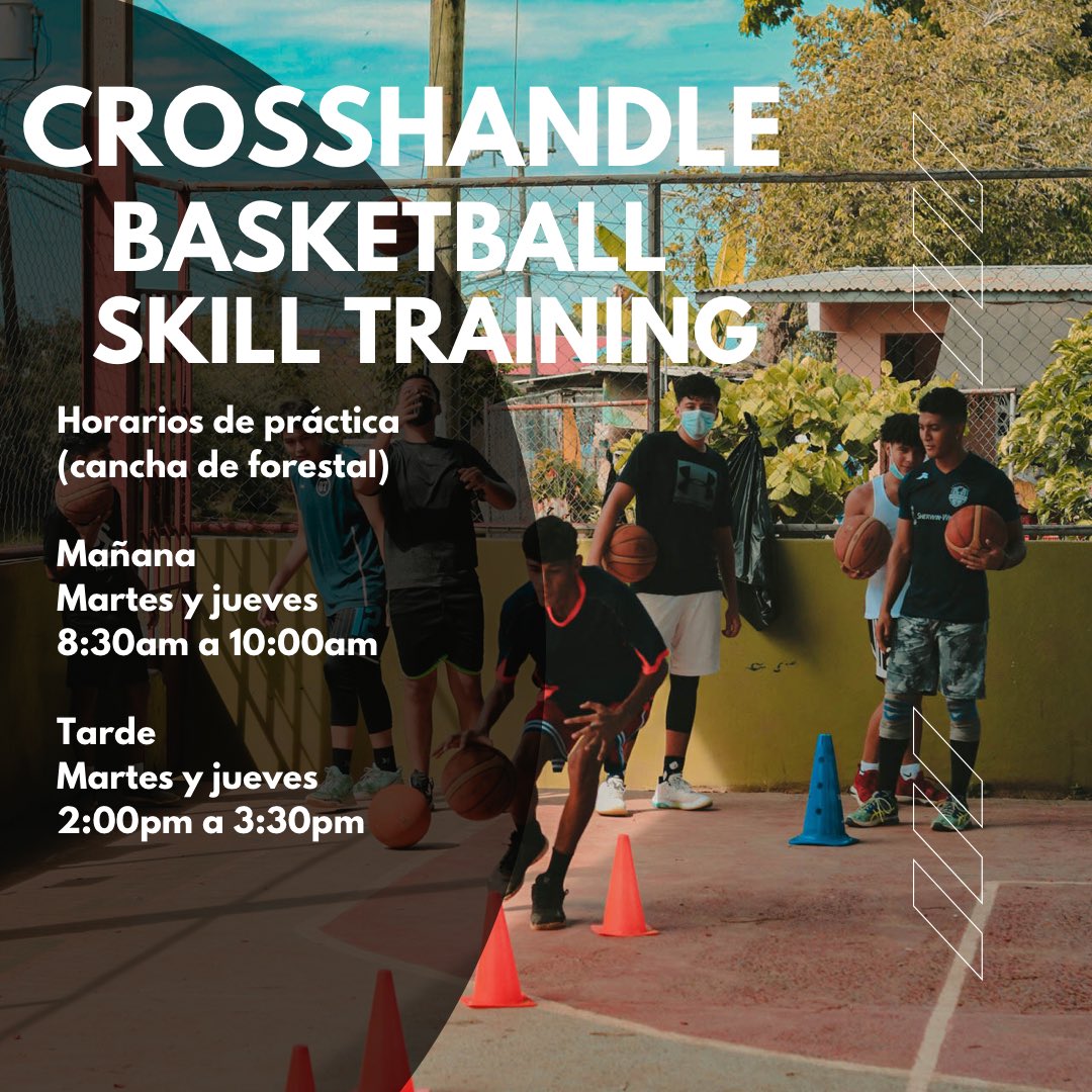 Basketball skill training 🖐🏼🏀

Días de entrenamiento en crosshandle, para mayor información chat al dm.