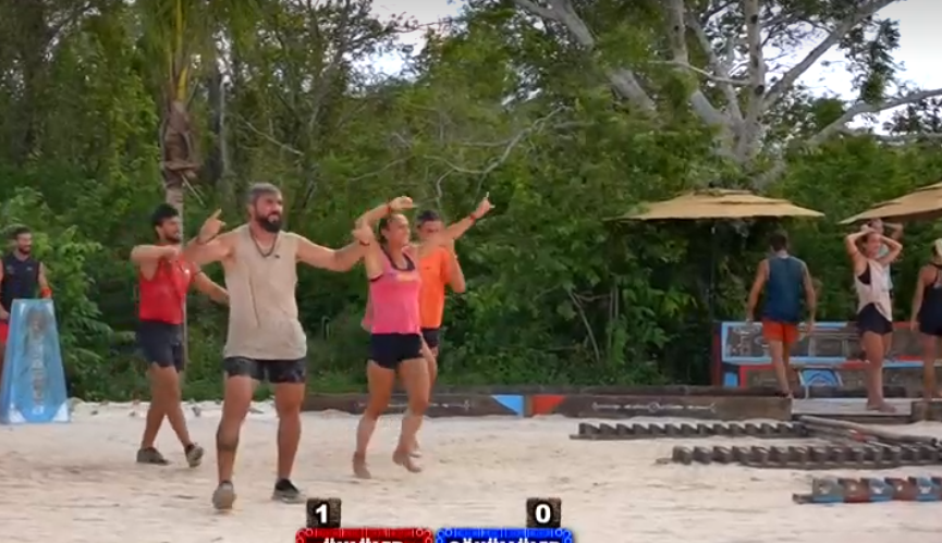 SurvivorDiyal0g's tweet photo. 🌴 3. DOKUNULMAZLIK OYUNU

--Erkekler--

Parviz 🆚 Gökhan

Parviz Abdullayev kazandı

(1) 🔴 ÜNLÜLER          : 6
(0)🔵 GÖNÜLLÜLER  : 5

#SurvivorAllStar2022 #survivor2022allstar #Survivor2022 https://t.co/kszu2fXRw0