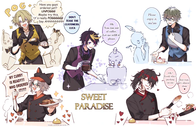 LET ME GO TO CAFE🍽️
#drawluca #Ikenography #YaminoArt #Akurylic #MystArt 