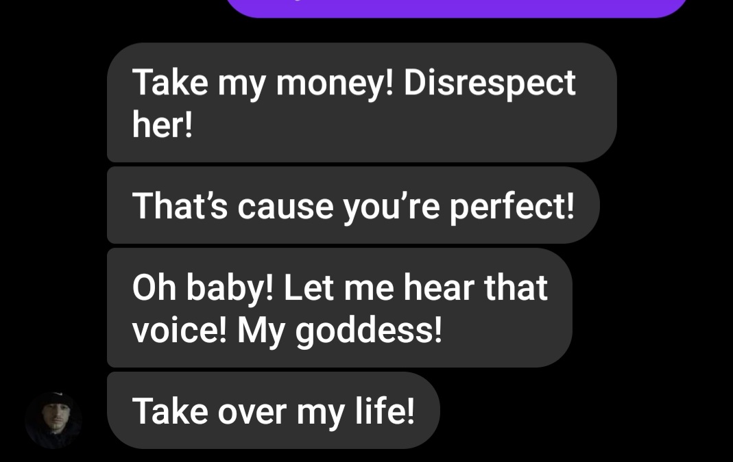 Satansmistres69's tweet photo. Pathetic little slave. Thinks he's worthy because he sent a measly $25 dollars. Time for a better little piggy. Time to show your worth, what better way then sending tribute ✨️
#Findom #Femdom #tribute #paypig #paypiggy #HumanAtm #GoddessWorshipSunday #cashcow #SeductiveSunday https://t.co/XBHY1my2l7