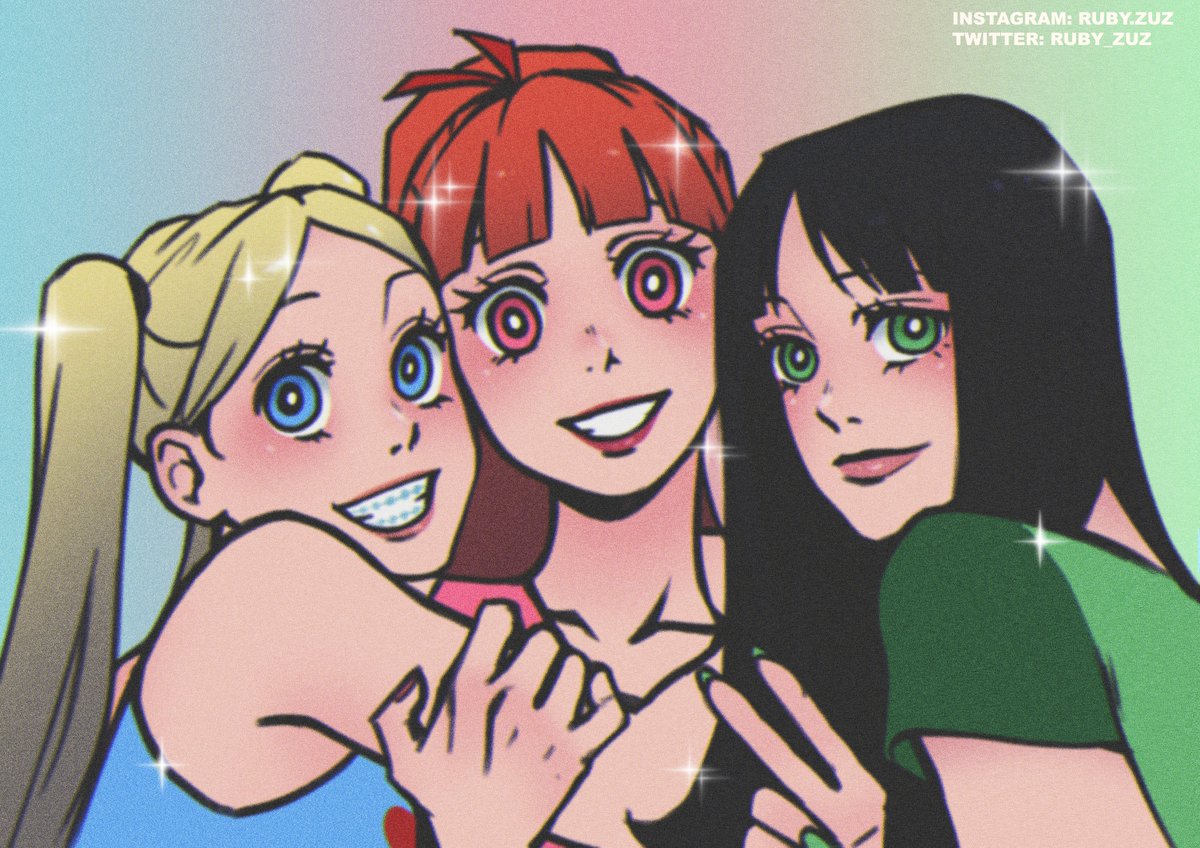 Was trying to make that 90s anime filter ;-;

#PPG #powerpuffgirls #90saesthetic #fanart