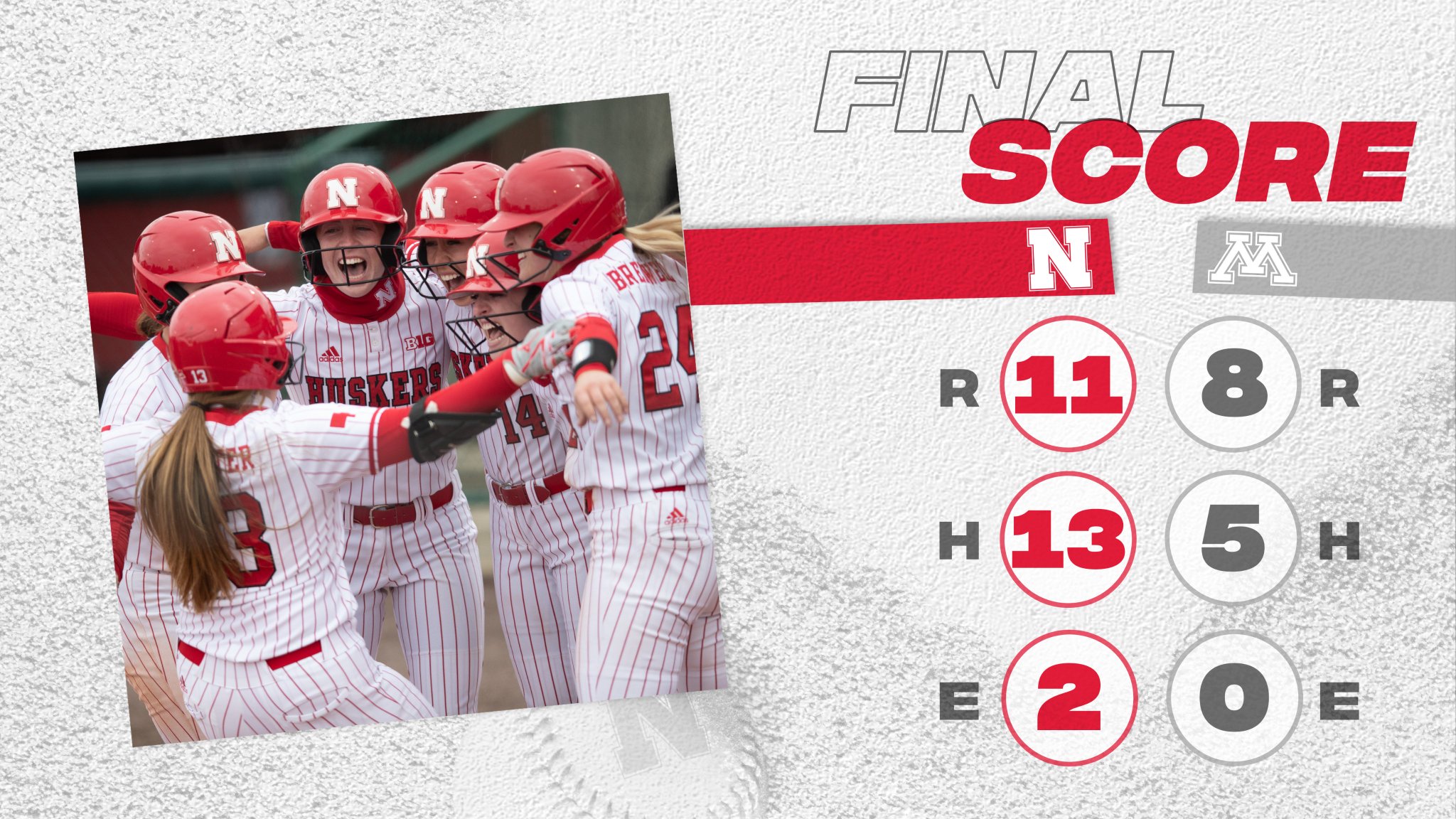 Nebraska Softball on Twitter "18TH STRAIGHT WIN TLARGEST COMEBACK IN