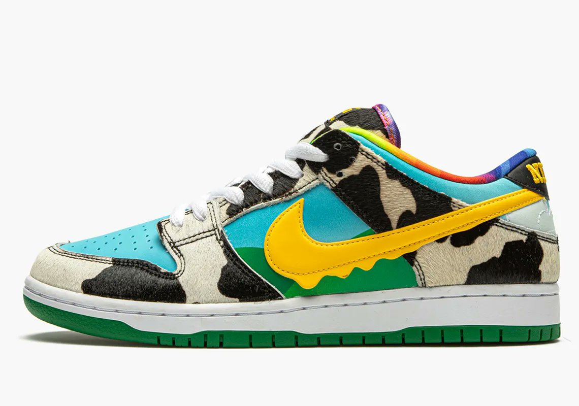 SneakerNews's tweet photo. If Ben &amp; Jerry's and Nike were to collaborate again, what silhouette would you like to see them do? https://t.co/tMktujXxkC