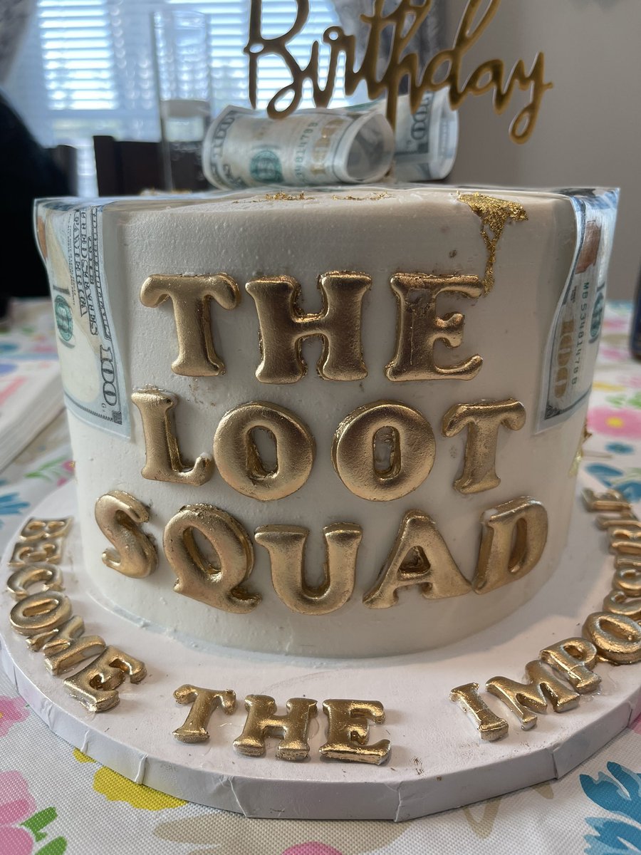 brycent's tweet photo. My auntie made me a @LootSquadGG themed cake for my birthday. 😭💙

Become the Impossible! 🚀 https://t.co/SwpmAKzIuK