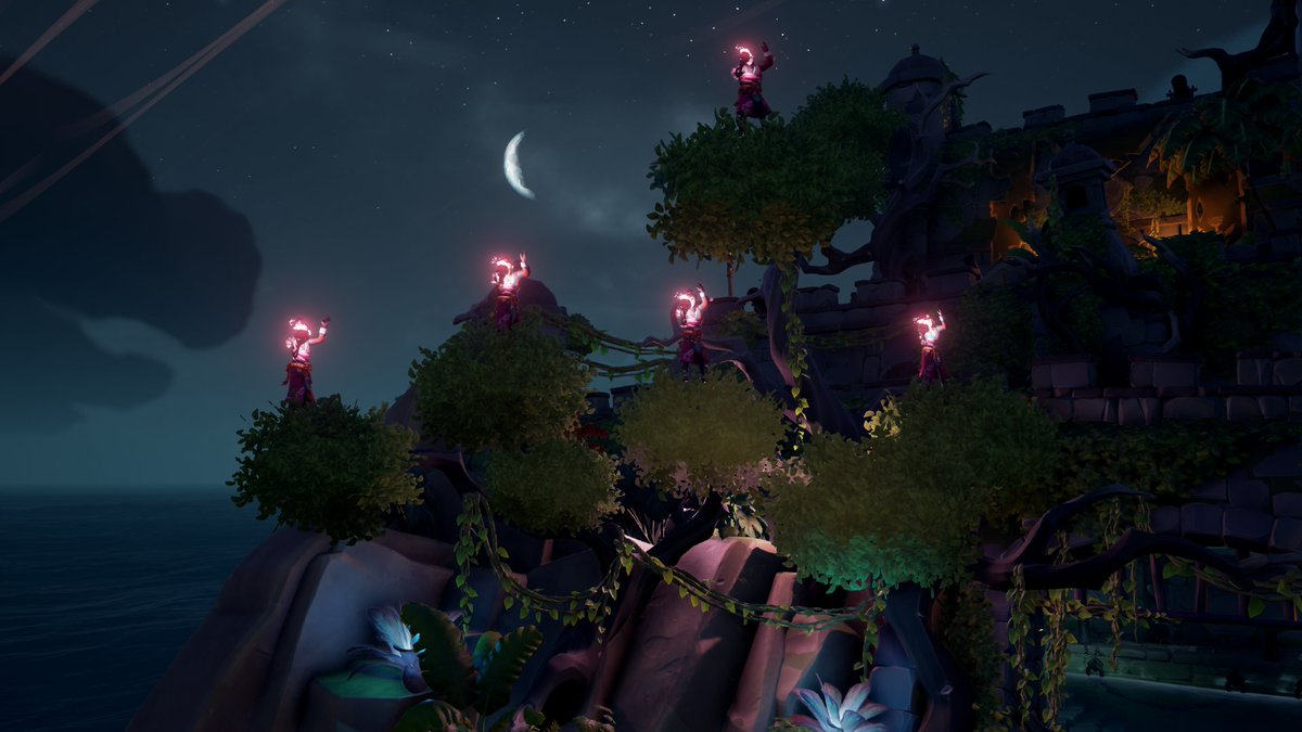 The monks of the forest guard the trees during spring. May abundant blooming be with them 🌸
Contest theme: Spring scenes
#SoTShot  <a href="/SeaOfThieves/">Sea of Thieves</a>