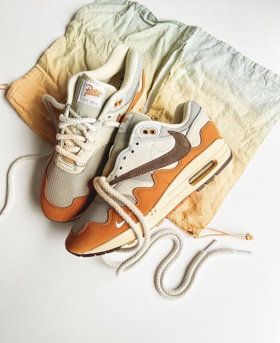 nicekicks's tweet photo. Custom Patta x AM1 “Wave” 🌅 https://t.co/3k3Y0NyyGR