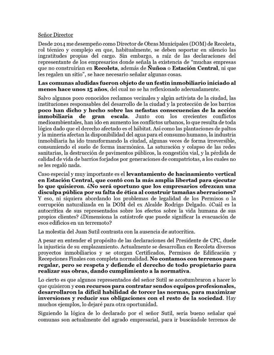 ArqAParra's tweet photo. Empresarios, nada SUTIL...
@arquitectxschd @latercera @Cooperativa @PiensaPrensa @Emol @uchileradio @biobio @p_herman @EmiliaRiosS @fmunozv @danieljadue https://t.co/5fqHFHg7Zp