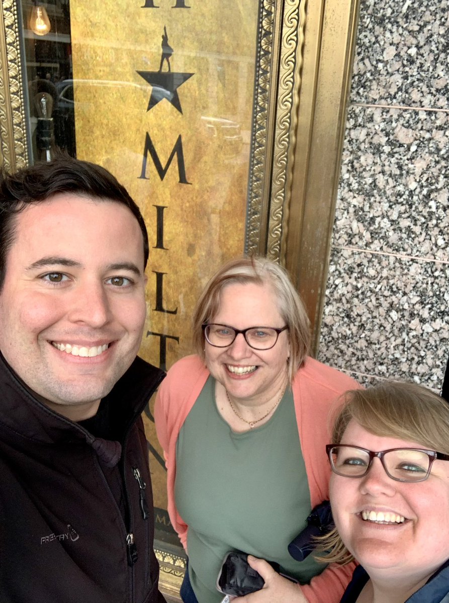 Wonderful show at <a href="/foxtheatrestl/">The Fabulous Fox</a> ! #Hamilton