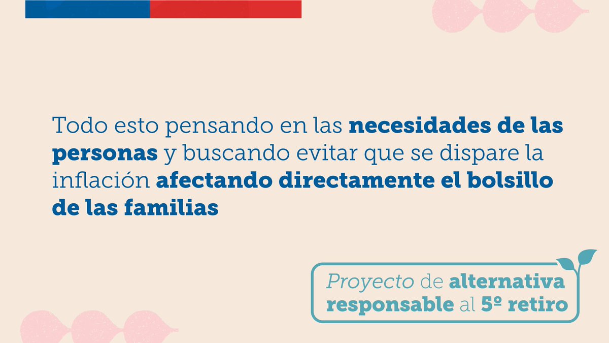 Minvu's tweet photo. Entendemos las necesidades de las personas, por eso buscamos soluciones concretas 🙌 El proyecto de alternativa #responsable al 5to retiro ayudará a quienes no han podido pagar su dividendo previo al 31 de marzo y a completar el ahorro necesario para postular a #SubsidiosMinvu https://t.co/XGZMvfbkfZ