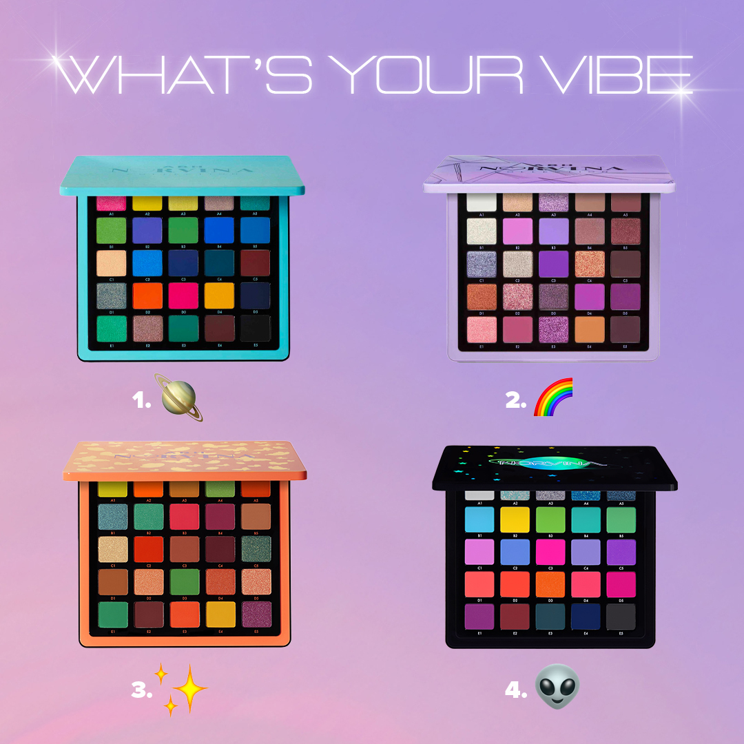 🌈 If you had to pick 1 #norvinapalette for all of #festival season, which would you choose? 🌈

#norvina #makeup #festivalmakeup #anastasiabeverlyhills