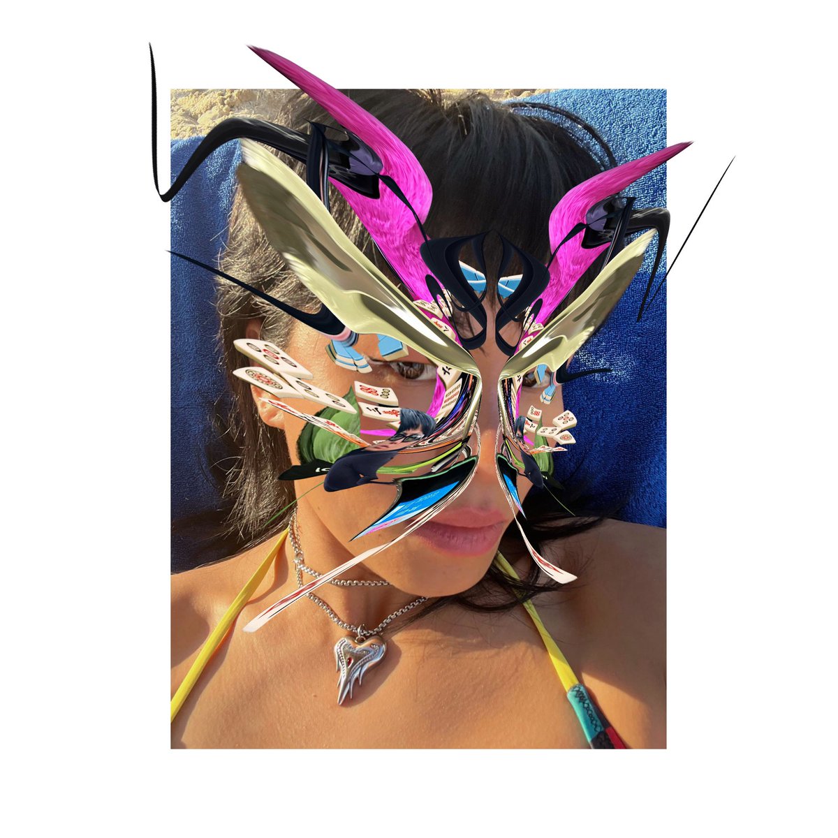 walkingmerosu's tweet photo. I will start Digital mask NFT
#IRLMask
Put on mask!! Next stage selfie 🤳
if u get WL, please RT.
#digitalfashion #digitalart #nftart #metaversefashion #fashionnft https://t.co/gUS4xyNtJK