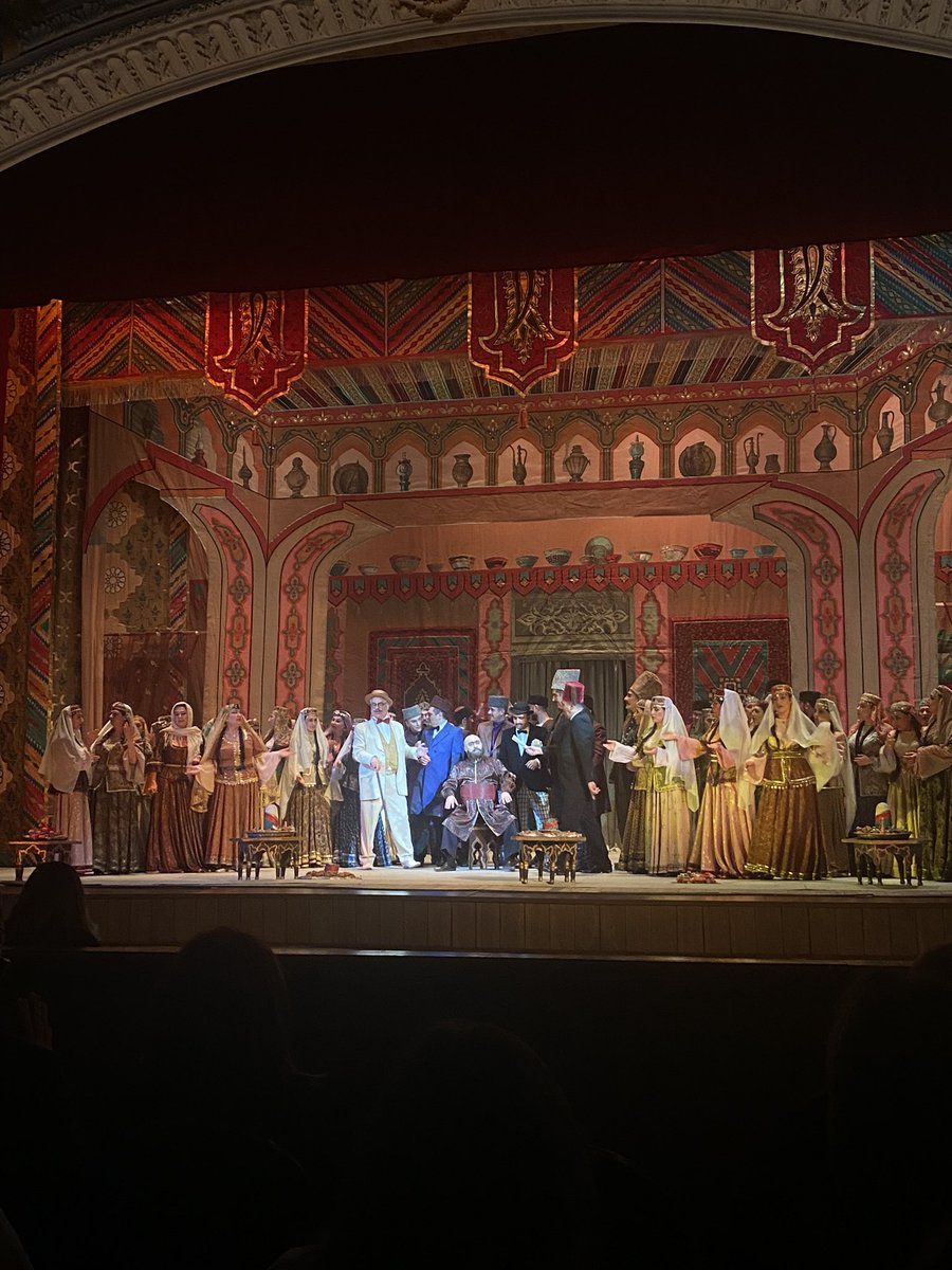NailaVekilova's tweet photo. I am in love with “O olmasin, bu olsun” in Azerbaijan State Academic Oper and Ballet Theatre. Must seen #theatre #musical #musicl #azerbaijan #operetta https://t.co/pGu8ExA1Pv