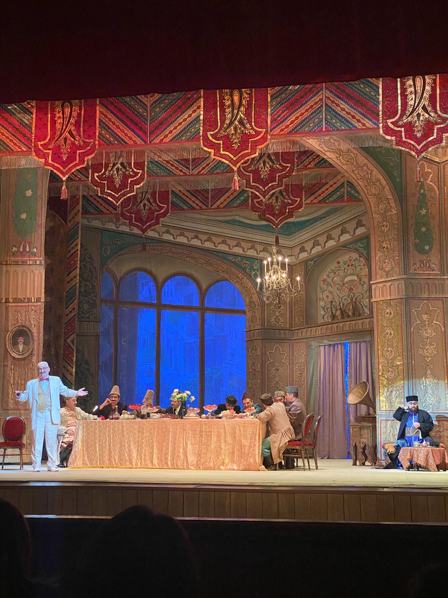 NailaVekilova's tweet photo. I am in love with “O olmasin, bu olsun” in Azerbaijan State Academic Oper and Ballet Theatre. Must seen #theatre #musical #musicl #azerbaijan #operetta https://t.co/pGu8ExA1Pv