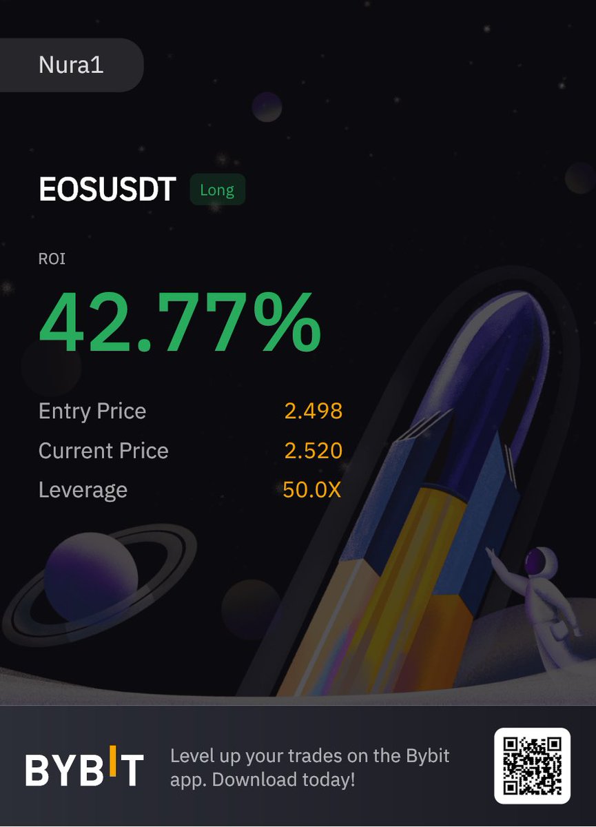 Shorted $EOS now we longing 🚀🚀