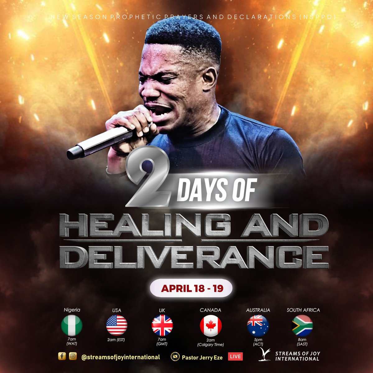 Who is Ready for NSPPD Altar Of Fire Tomorrow by 7am Nigerian Time???
RETWEET if you are Ready
