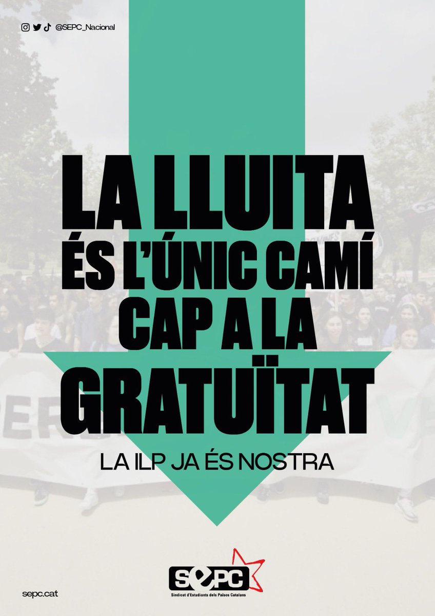 🔴 S’apropa l’aprovació de la #ILPUniversitats, iniciativa impulsada l’any 2019 després d’anys de lluita per exigir la rebaixa del 30% de les taxes. 

⚒ El camí al Parlament no ha estat gens fàcil, però finalment, aquest abril es realitzarà la votació final al Ple.