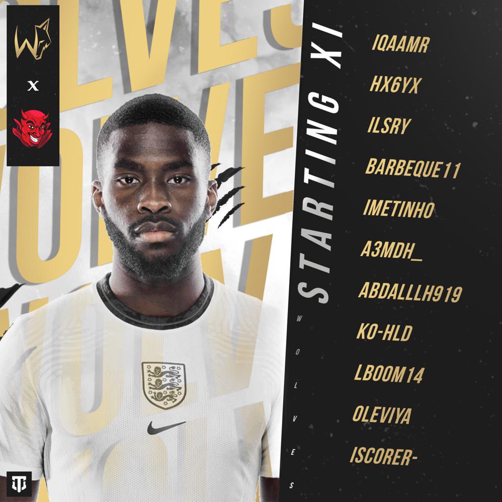 🗒 تعرف ع عناصر وتشكيلة الذئاب في اول مواجهات الفريق في بطولة كاس<a href="/Cup_Wo/">CLUB WORLD CUP</a> تقص الذئاب شريط اولى المباريات بالبطولة مع شقيقه <a href="/ildiavolo07/">il diavolo</a> ضمن دور 32 من البطوله ✅. 

Designed by @lTONHl

#الذئاب_🤩👑

#Wolves

<a href="/WOLVES__fc/">WOLVES FC</a>