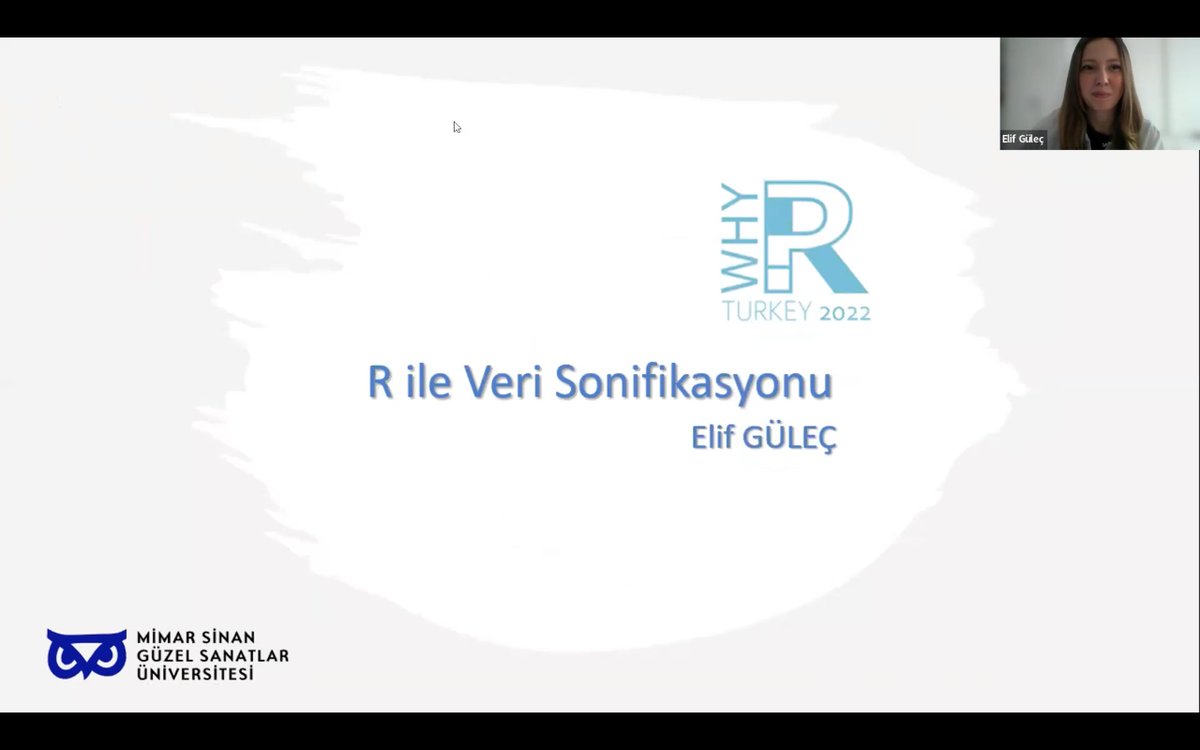 WhyRTurkey's tweet photo. Why R? Turkey 2022 konferansının poster bildirilerinden "En İyi İçerik" ve "En Etkili Sunum" kategorilerinin her ikisininde kazananı "R ile Veri Sonifikasyonu" başlıklı çalışmasıyla Elif Güleç oldu! 

Kendisini tebrik ediyoruz 🎊

#rstats #bestpaper #bestpresentation https://t.co/uAUP1dCaIZ