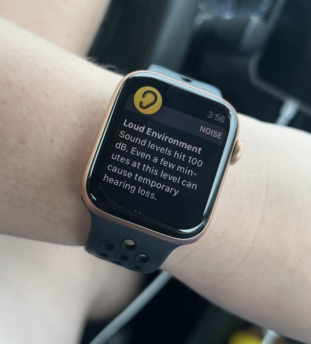thegtbee's tweet photo. When you are listening to the @GTBaseball game while driving home from Easter lunch and @t_breezyy10 gets a grand slam your Apple Watch goes crazy cause of the screams of joy that that just happened! Let’s go Jackets!! https://t.co/Sm6jt1xIJQ