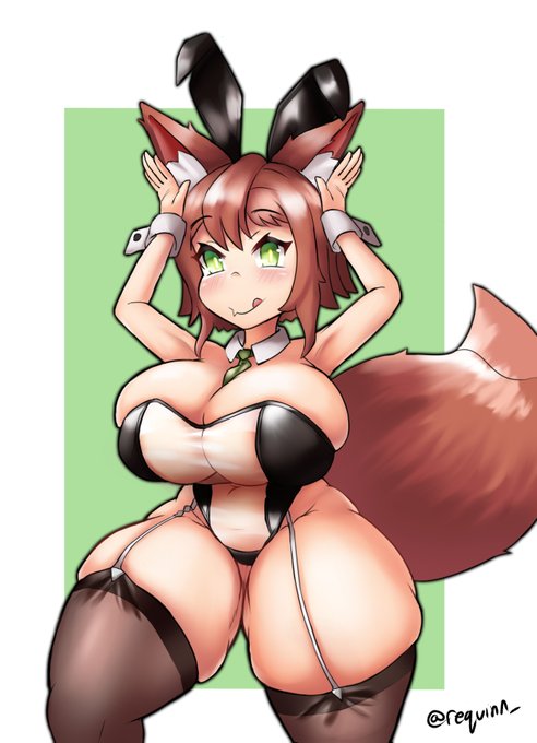 ほとんどイースターを忘れた🐇
ムチムチバニースーツをまた描きたかったです🦊

I almost forgot it was easter, but I also felt like drawing this bunny suit so it worked out 🦊 