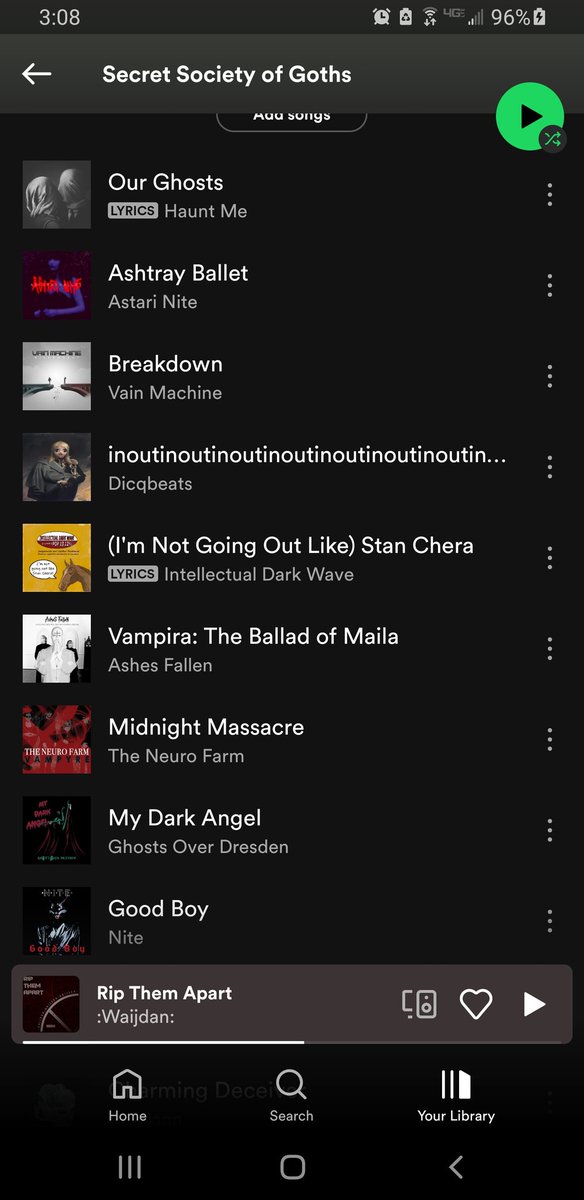 Follow our Spotify!
open.spotify.com/playlist/4aIMk…
<a href="/astarinite/">ASTARI NITE ©️</a> <a href="/Hauntme_music/">Haunt Me</a> @VainMachine @ashesfallengoth @wearenite <a href="/TheNeuroFarm/">The Neuro Farm</a> <a href="/dark_darkwave/">DARK</a> <a href="/AshCodemusic/">Ash Code</a> <a href="/actors/">Ames Community Theater</a> <a href="/Calabrese666/">𝗖𝗔𝗟𝗔𝗕𝗥𝗘𝗦𝗘 💀</a> <a href="/maletearsband/">⛓️ 𝐌𝐀𝐋𝐄 𝐓𝐄𝐀𝐑𝐒 ⛓️</a>