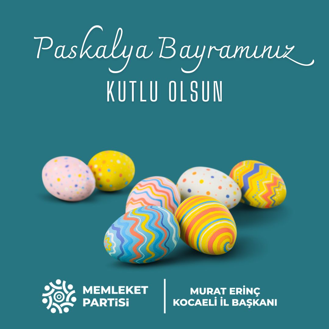 MemleketKocaeli's tweet image. #PaskalyaYortusu

@MemleketimParti @vekilince @muraterinc #MemleketKocaeli #MemleketPartisi @ProfHakkiAkalin @GayeUsluer @ozcanozel_ @dr_h_avniaksoy