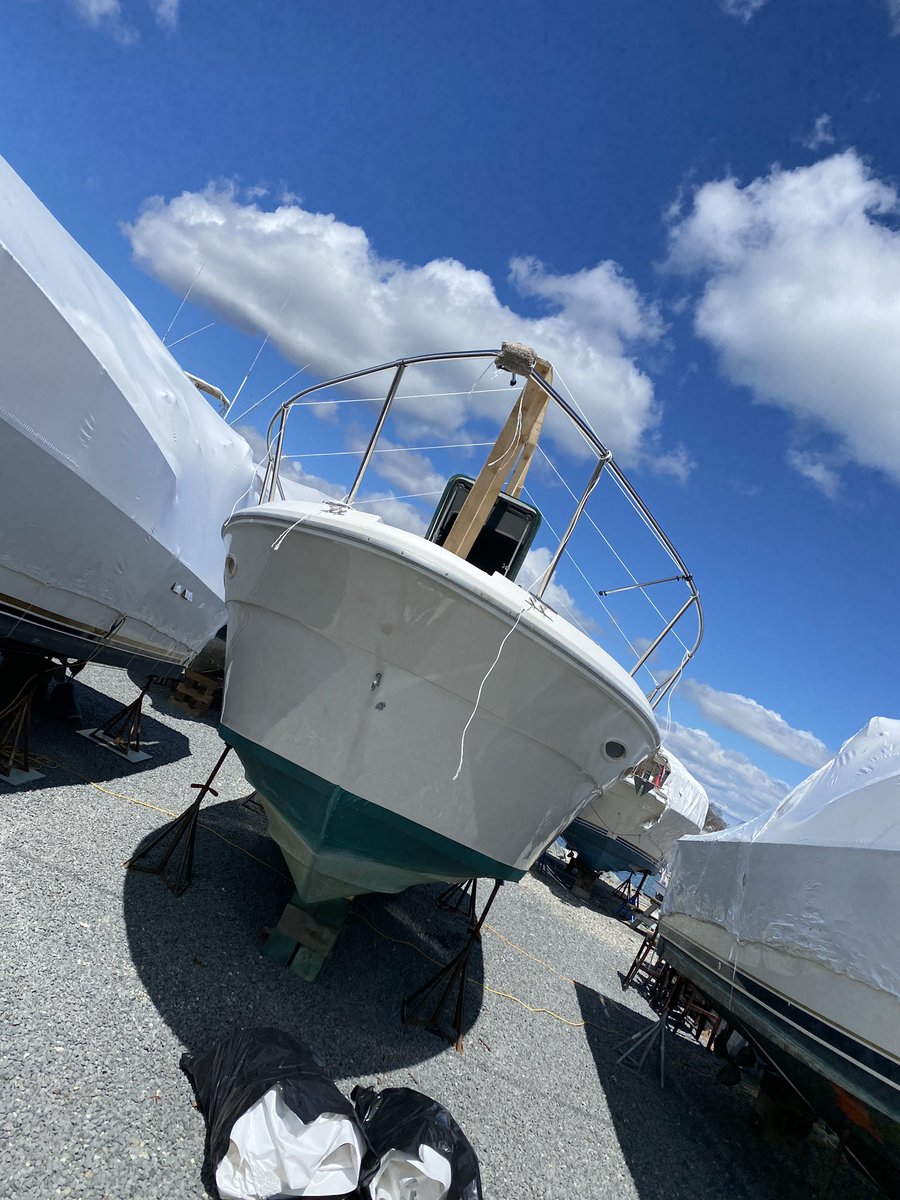 ecboating's tweet image. Covers off. We’re getting close. #boatlife #summer2022